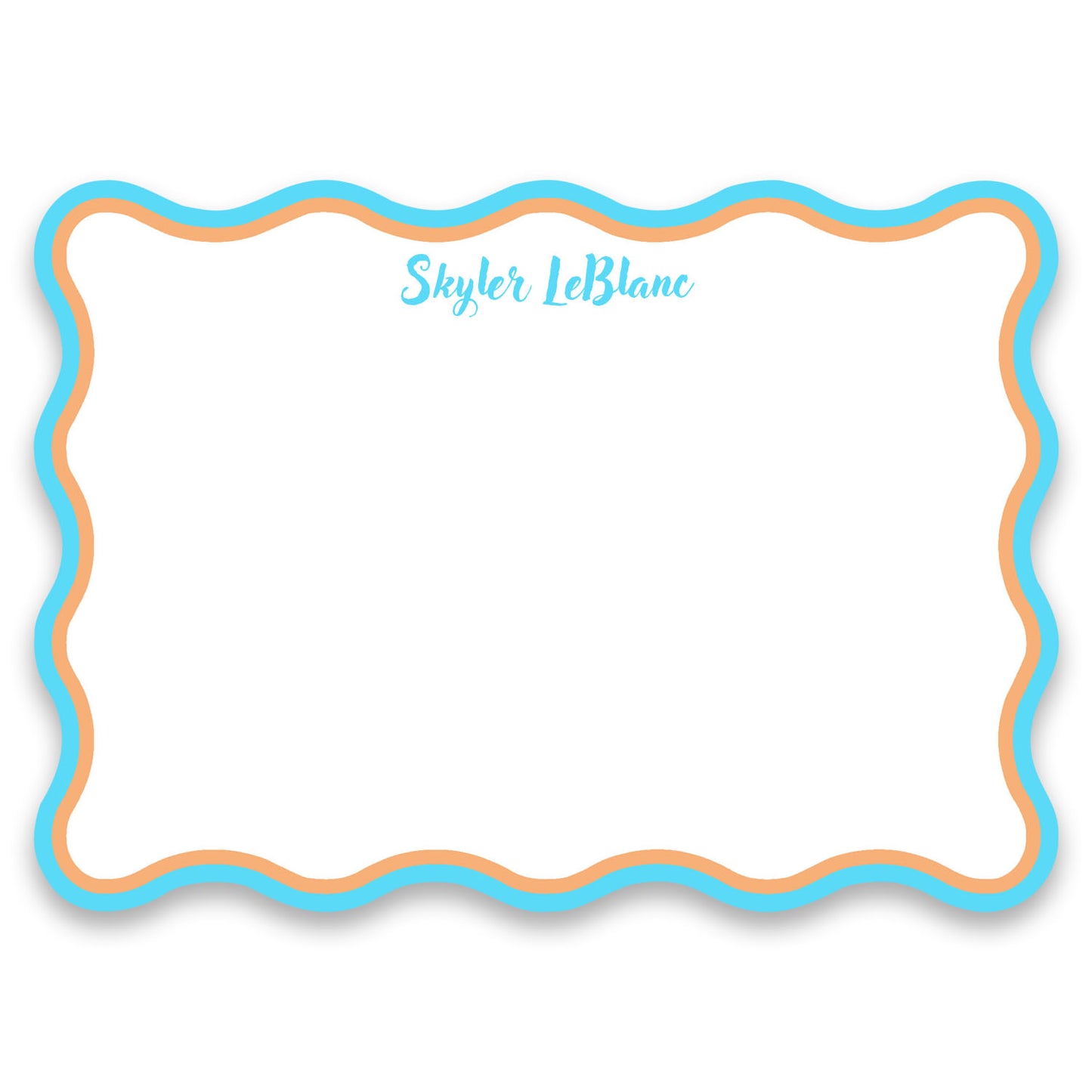 Double Wave - 5x7 Inch Cards