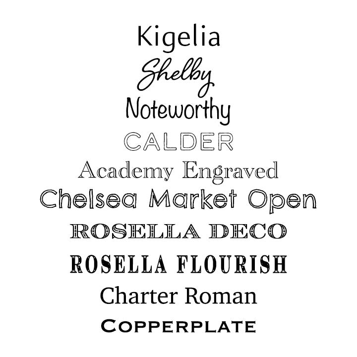 Scallop - 5X7 Inch Cards
