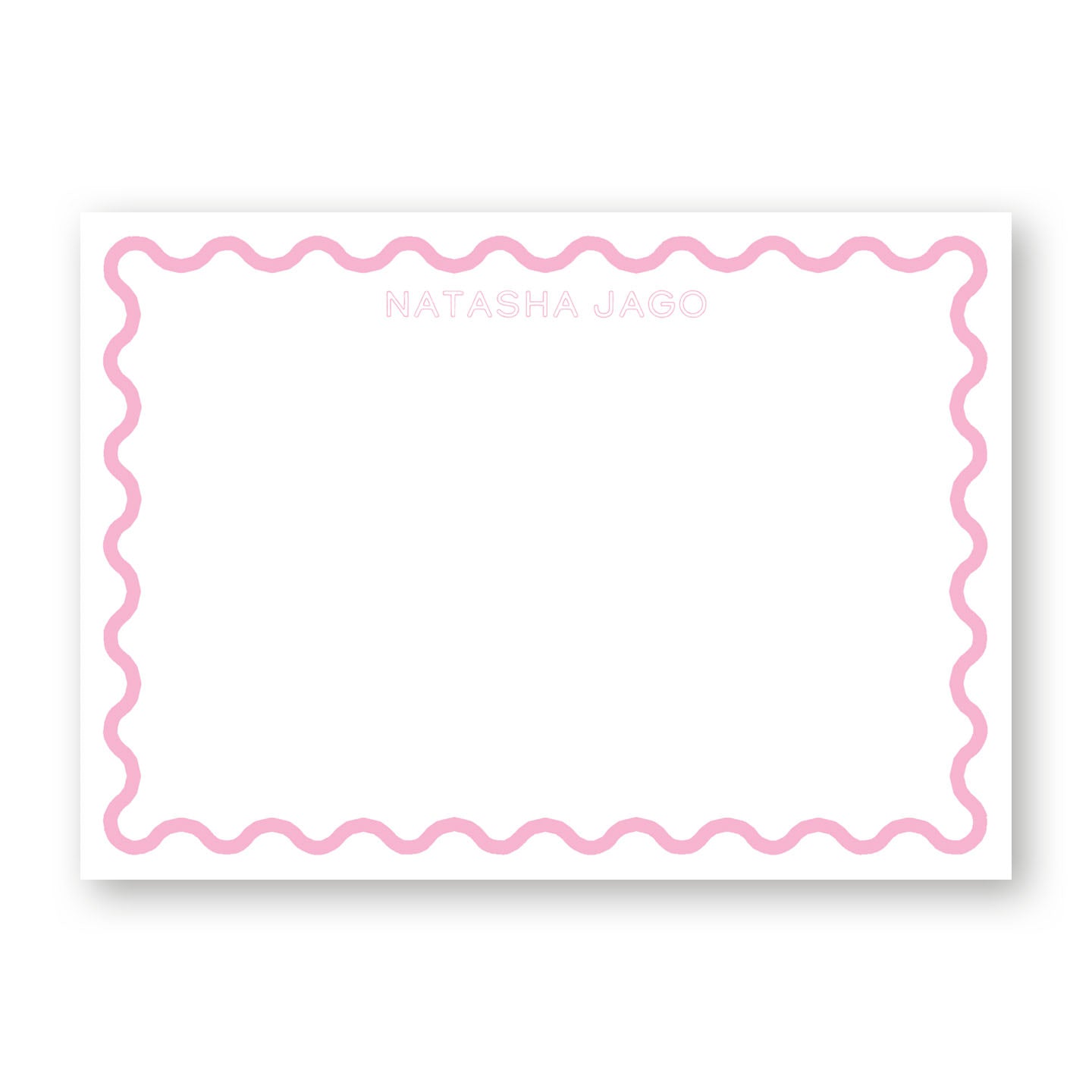 Squiggle - 5X7 Inch Cards