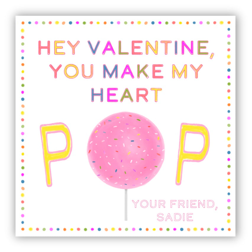 Cake Pop Valentine