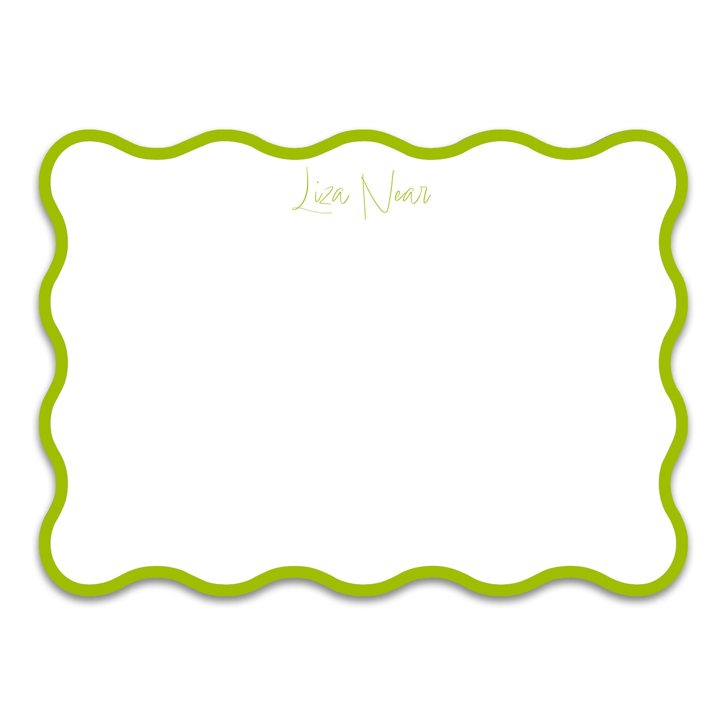 Wavy - 5x7 Inch Cards