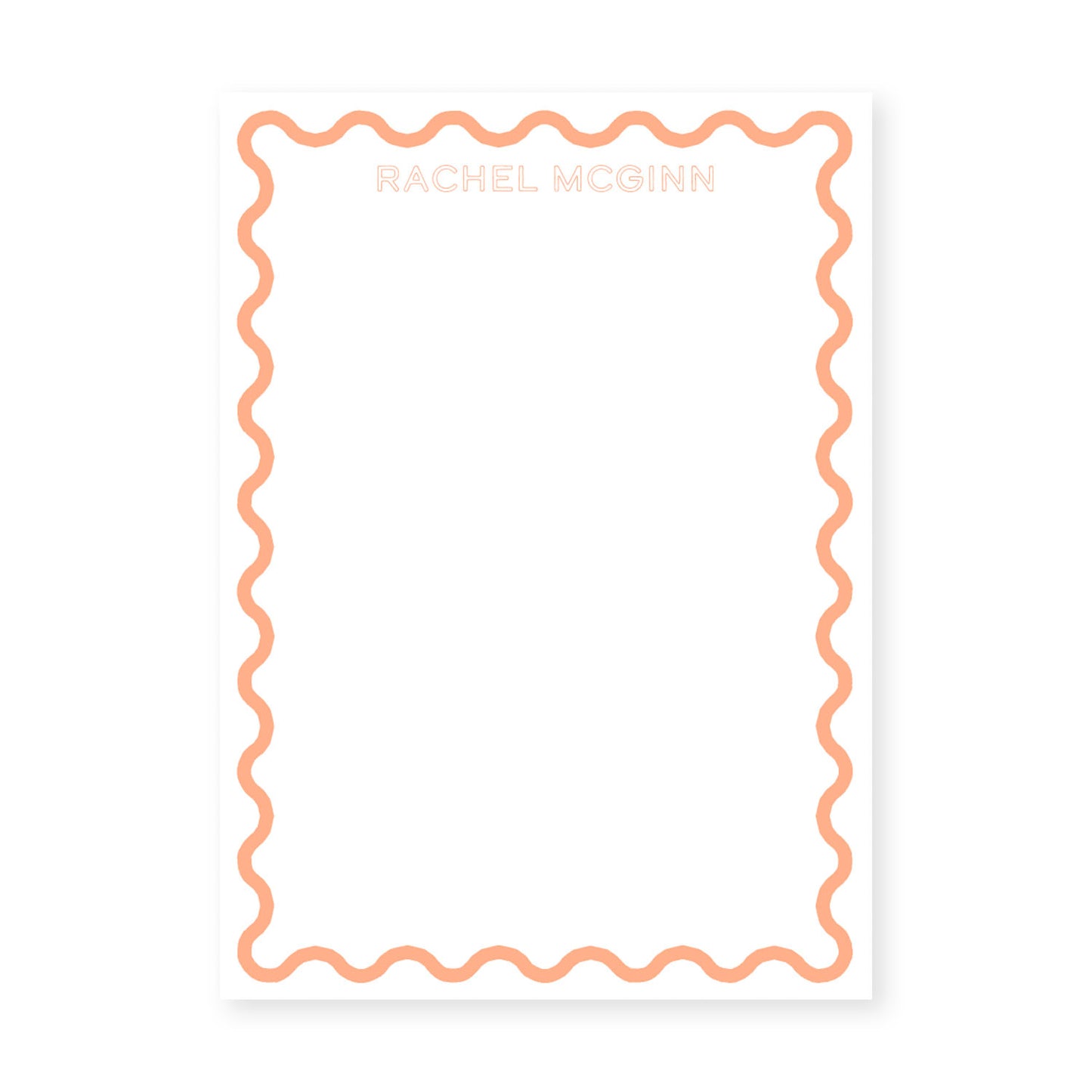 Squiggle - 5X7 Inch Notepads