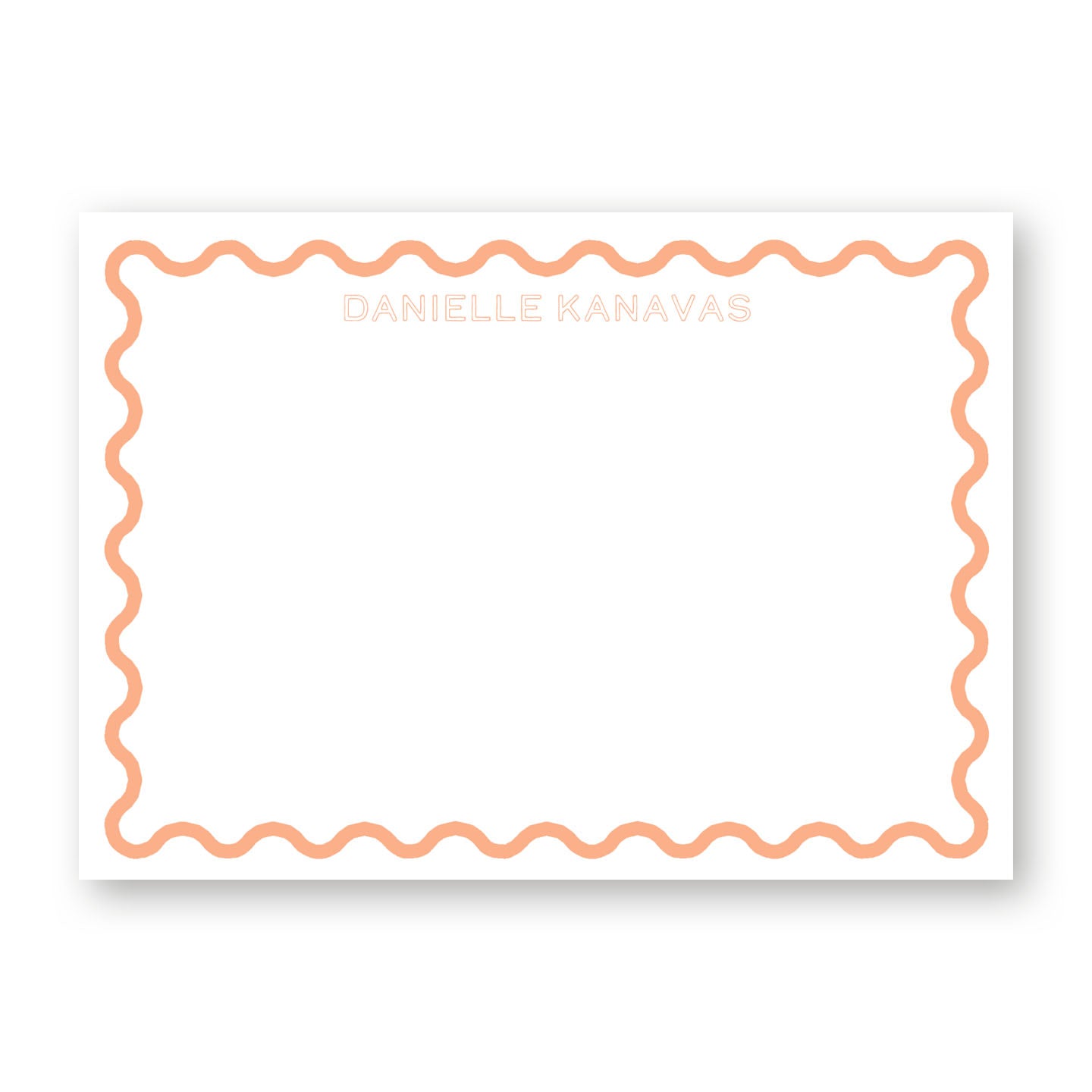 Squiggle - 5X7 Inch Cards