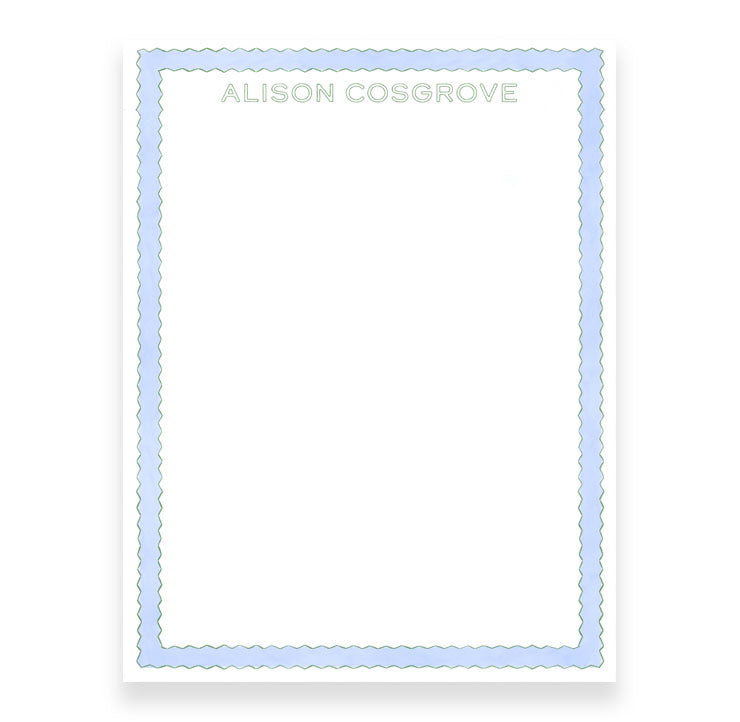 Electric Blue - 5x7 Inch Notepad