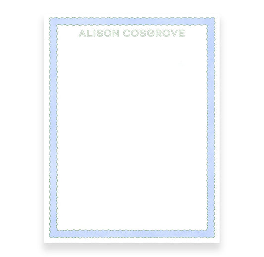 Electric Blue - 5x7 Inch Notepad