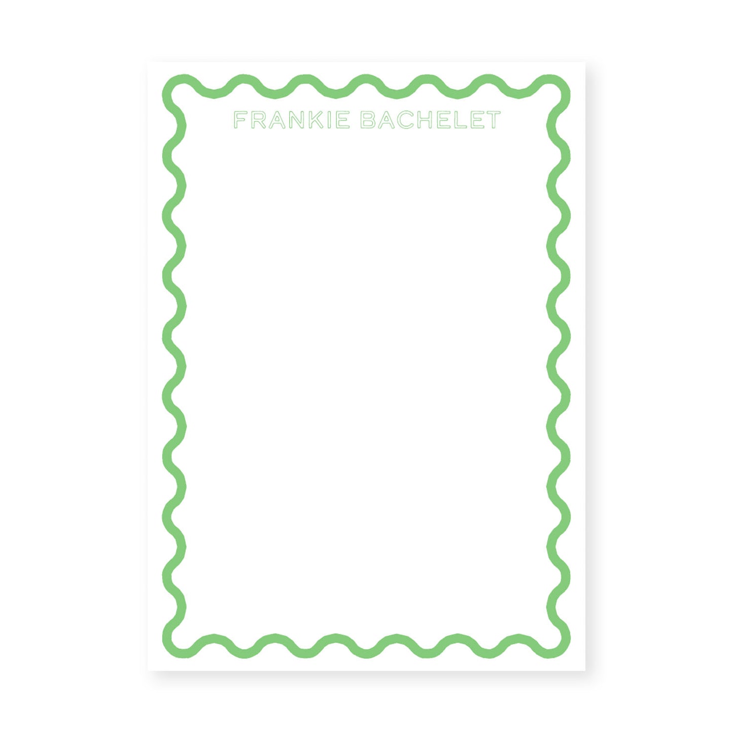 Squiggle - 5X7 Inch Notepads