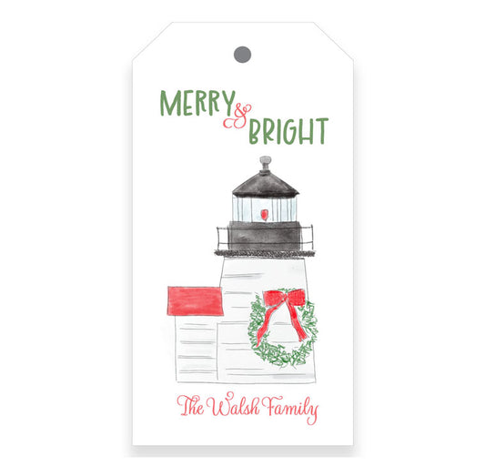 Lighthouse Gift Tag