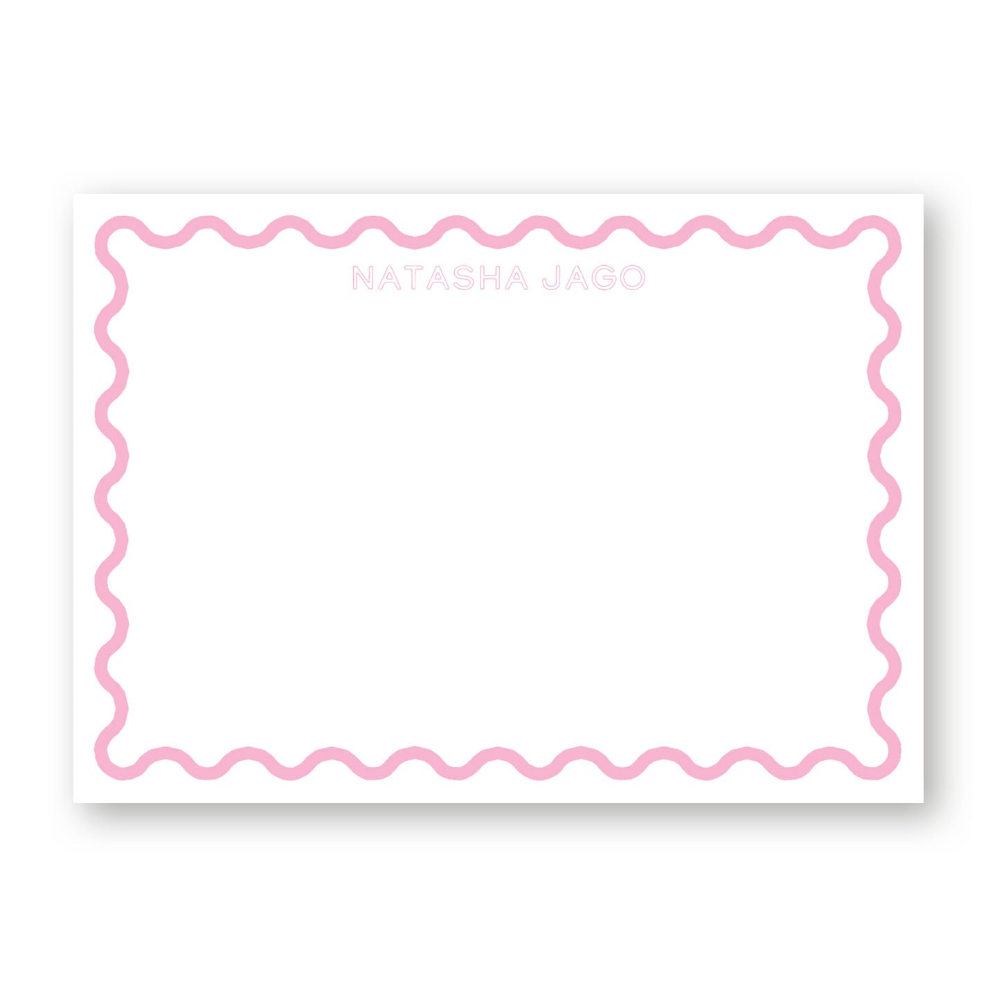 Squiggle - 5X7 Inch Cards