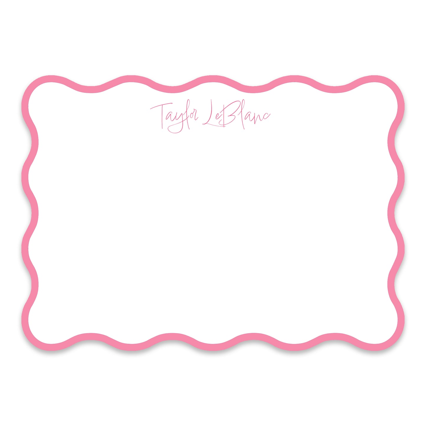 Wavy - 5x7 Inch Cards