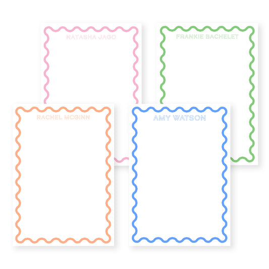 Squiggle - 5X7 Inch Notepads