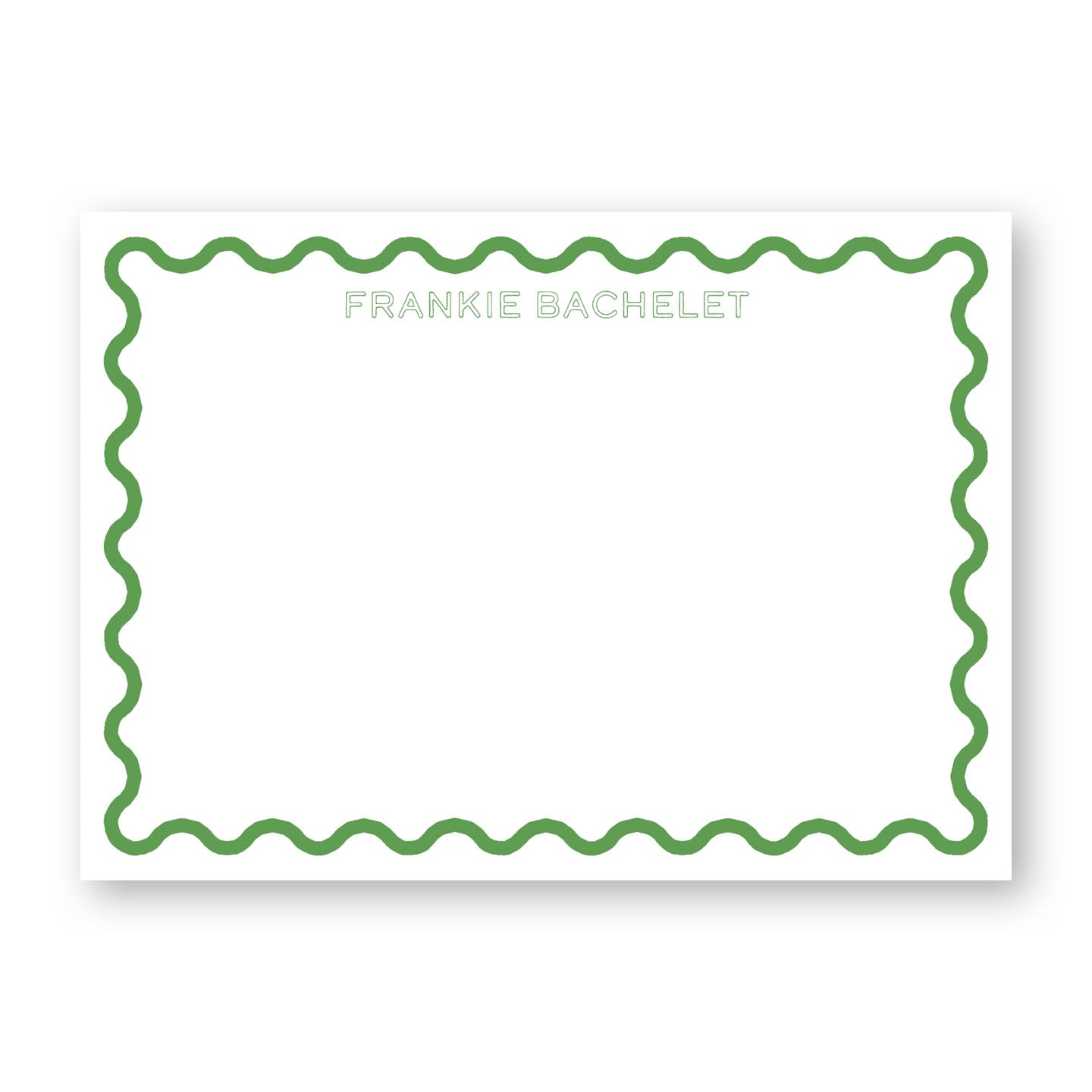 Squiggle - 5X7 Inch Cards