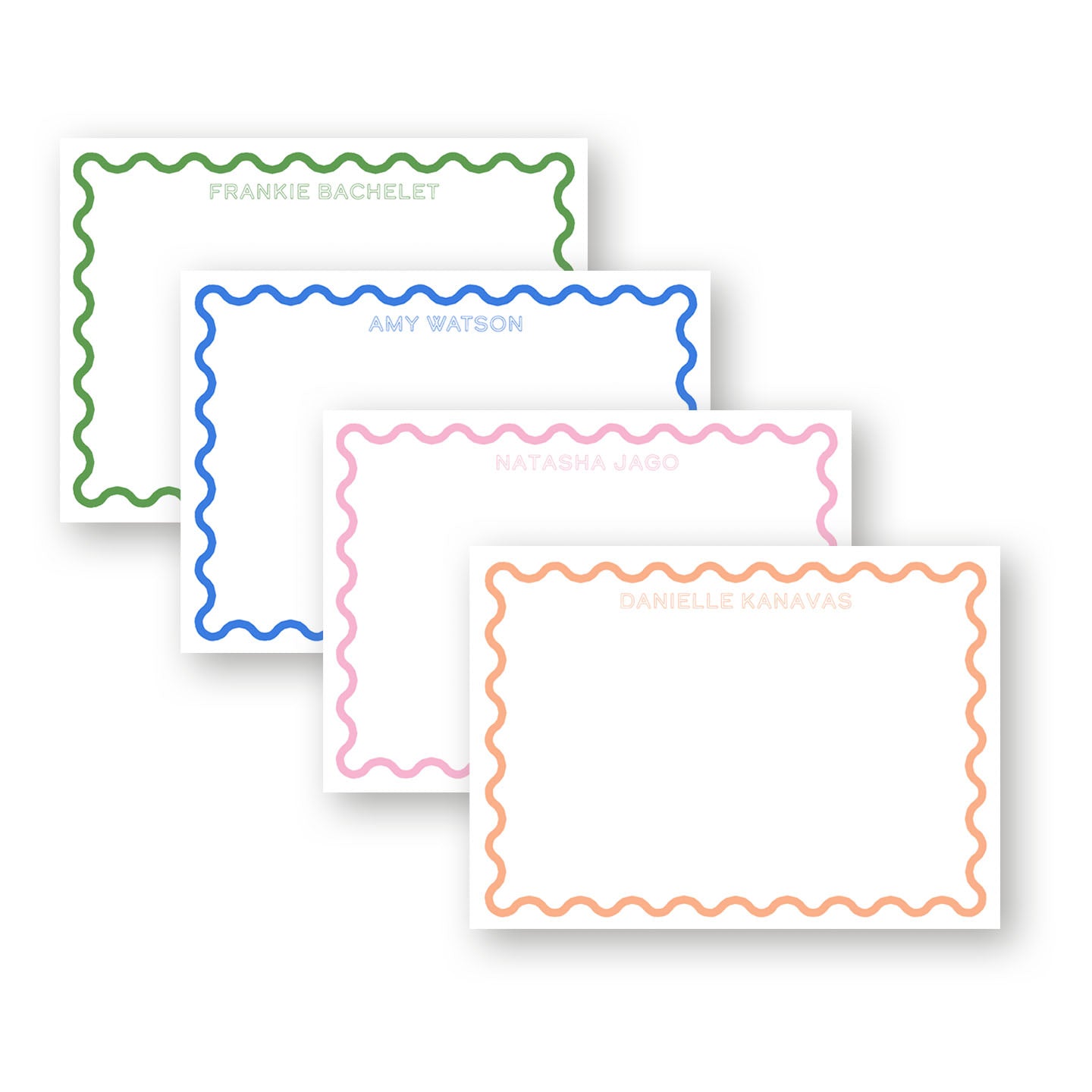 Squiggle - 5X7 Inch Cards