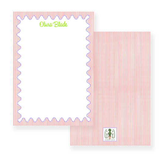 Squiggle Stripe - 5X7 Inch Cards