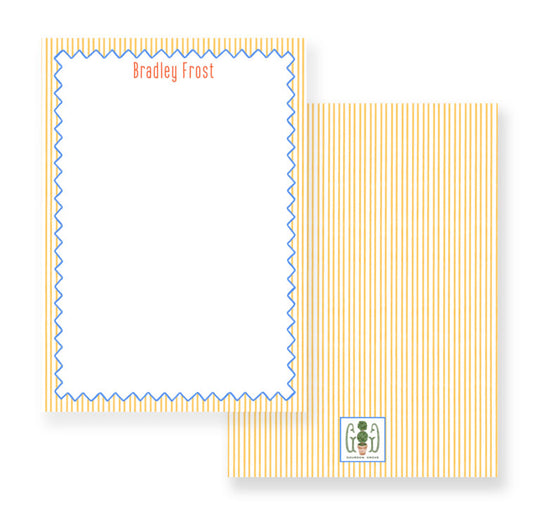 Zig-zag Stripe - 5X7 Inch Cards